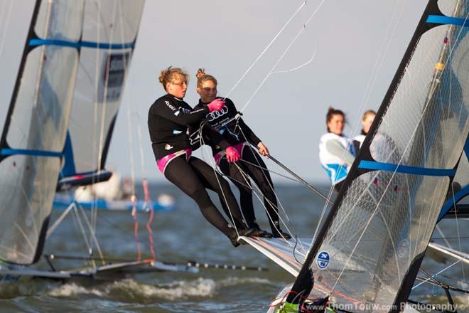 2013 Delta Lloyd Regatta - 49er FX © Thom Touw http://www.thomtouw.com